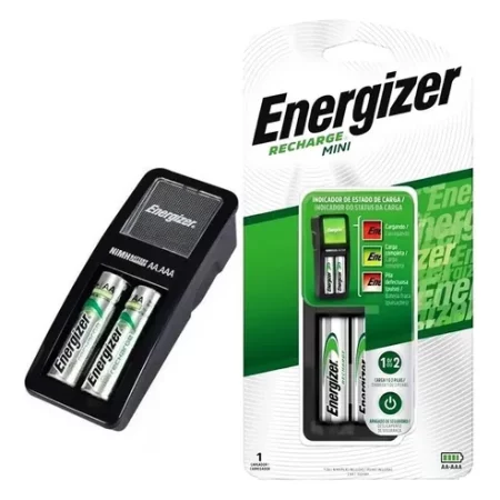 Cargador Pila Energizer MINI AA/AAA (+2AA Recargable 1300mAh)