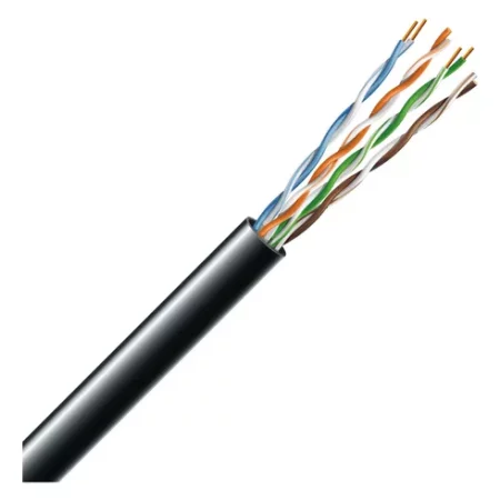 Cable UTP 100% COBRE EXTERIOR NEGRO - RETARDANTE DE LLAMA Dahua