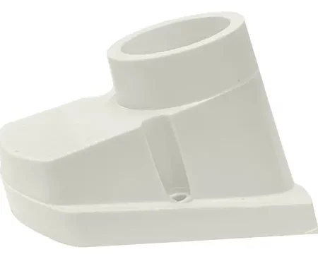 RECEPTACULO CURVO MARFIL
