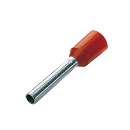 PUNTERA TUBULAR AISLADA ROJO   CTN35