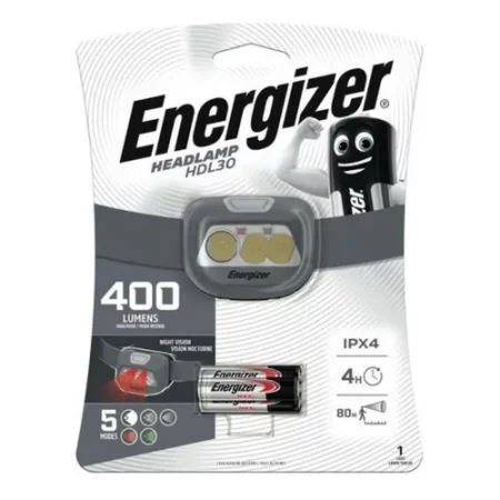 LIN. LEDS ENERGIZER Vincha Headlight Ind. 400lumens