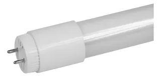 TUBO T8 VIDRIO 1.2MTS 20W LUZ CÁLIDA 2 Puntas Multiled