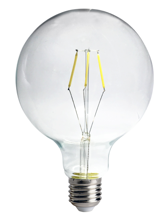 BULBO Multiled GLOBO G125 INCOLORA 6W LUZ CÁLIDA