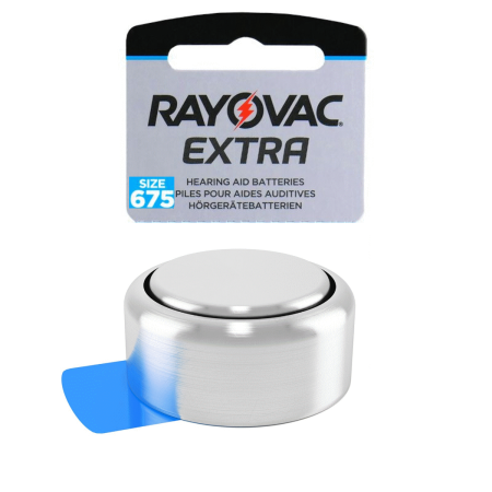 Pila Rayovak EXTRA 675  Audiologia