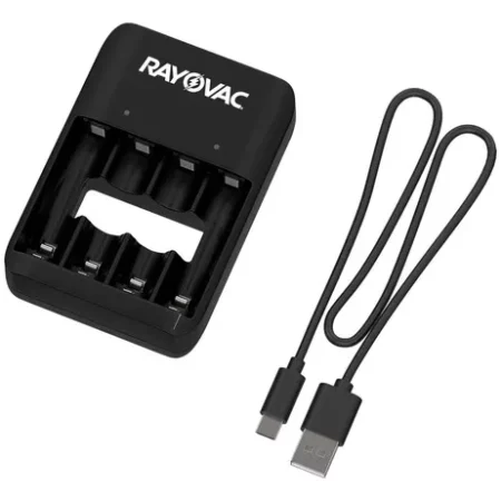 Cargador Pila RAYOVAK AA/AAA Ni/MH USB