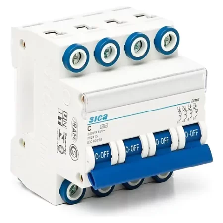 Llave termomagnetica SICA 4x40 amp