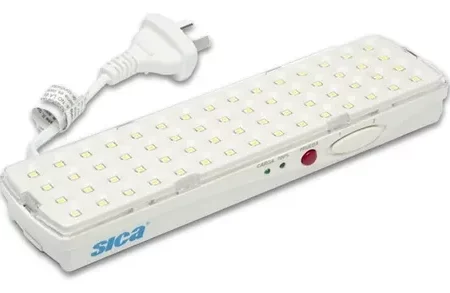 Luz de Emergencia 60 LEDs B/LITIO 3/5Hs Sica