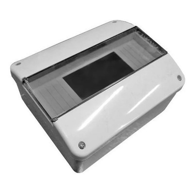 CAJA PVC DIN EXT 1-2 BOCAS C/P MINI TAAD