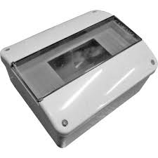 CAJA PVC DIN EXT 4-8 BOCAS C/P MINI TAAD