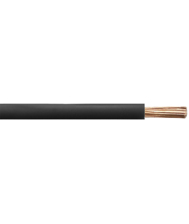 Cable unipolar Neutroluz DE  1,50 mm² Negro