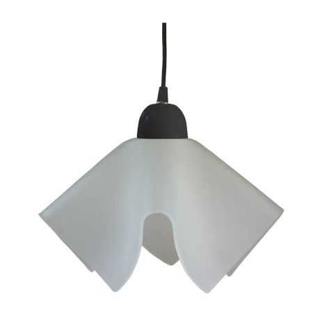 colgante estrella satinado vidrio