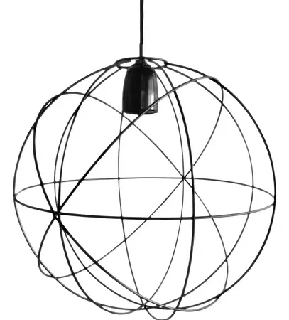Colgante Globo alambre