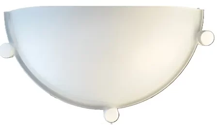 Plafon Difuor 1/2 none 20cm   vidrio curvo