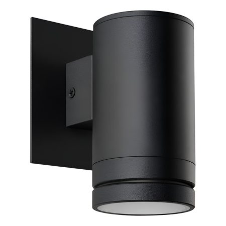 Aplique para lamp 1 Dicro chapa Negro TX MAC