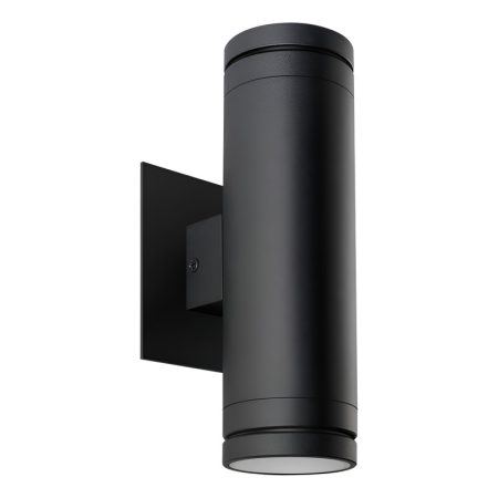 Aplique para lamp 2 Dicro chapa Negro TX MAC