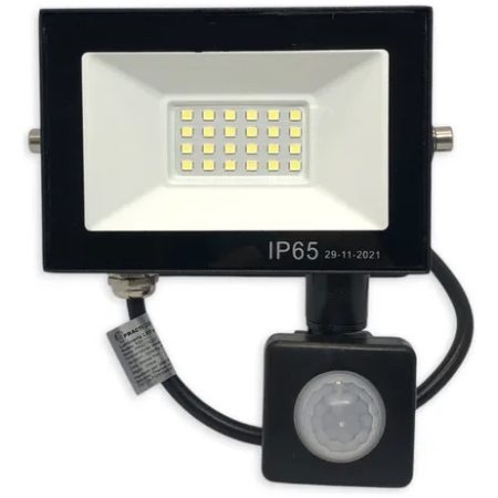 Reflector Led 30W LUZ FRÍA C-sensor de movimiento y Luz Multiled