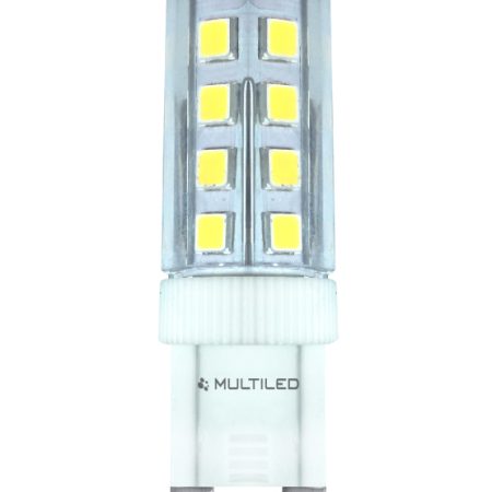 Lampara  BIPIN LED G9 4W LUZ CÁLIDA MULTILED