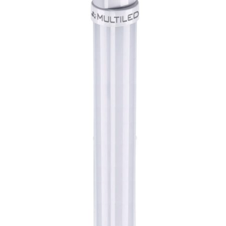 TUBO T8 VIDRIO 1.2MTS 20W LUZ FRÍA  2Puntas Multiled