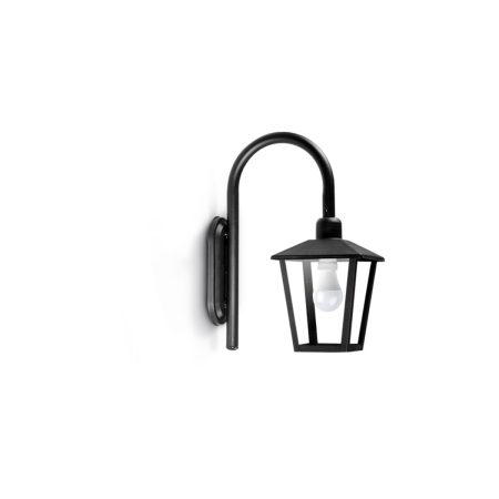 Farol trapezoidal c/soporte pared