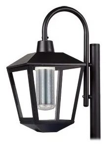 Farola de jardin 1 Luz con columna  2.5M NG