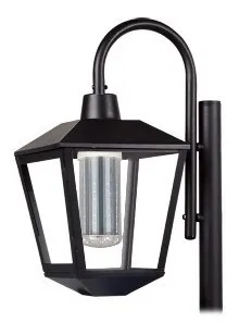 Farola de jardin 1 Luz con columna  2.5M NG