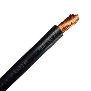 Cable unipolar Neutroluz DE  0,75 mm² Negro