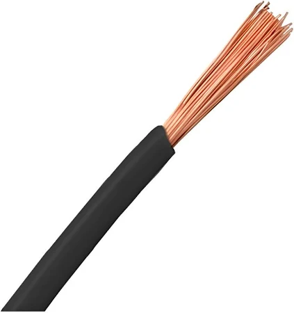 Cable unipolar Neutroluz DE  25 mm² Negro