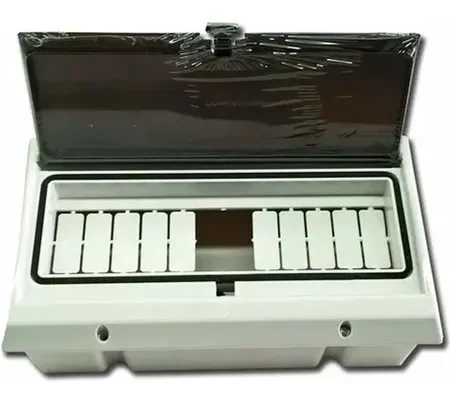CAJA 12 MOD T/TRANSP IP54 P/EMB Variplast