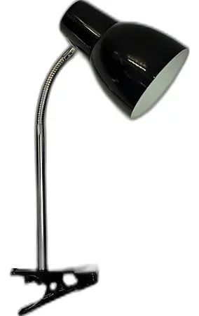 Velador pinza chapa Negro