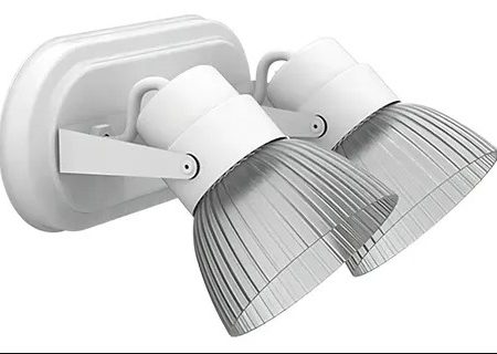 SPOT Tulipa chapa 2 LUCES Blanco